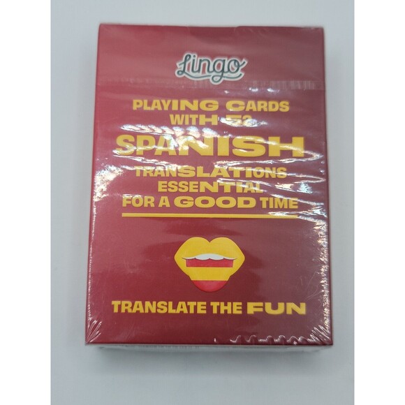 Spanish Playing Cards | Travel Flashcards | Learn Spanish Vocabulary in a Fun & - Picture 4 of 4